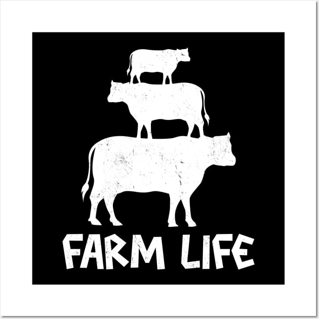 Farm Life Animals Wall Art by Imutobi